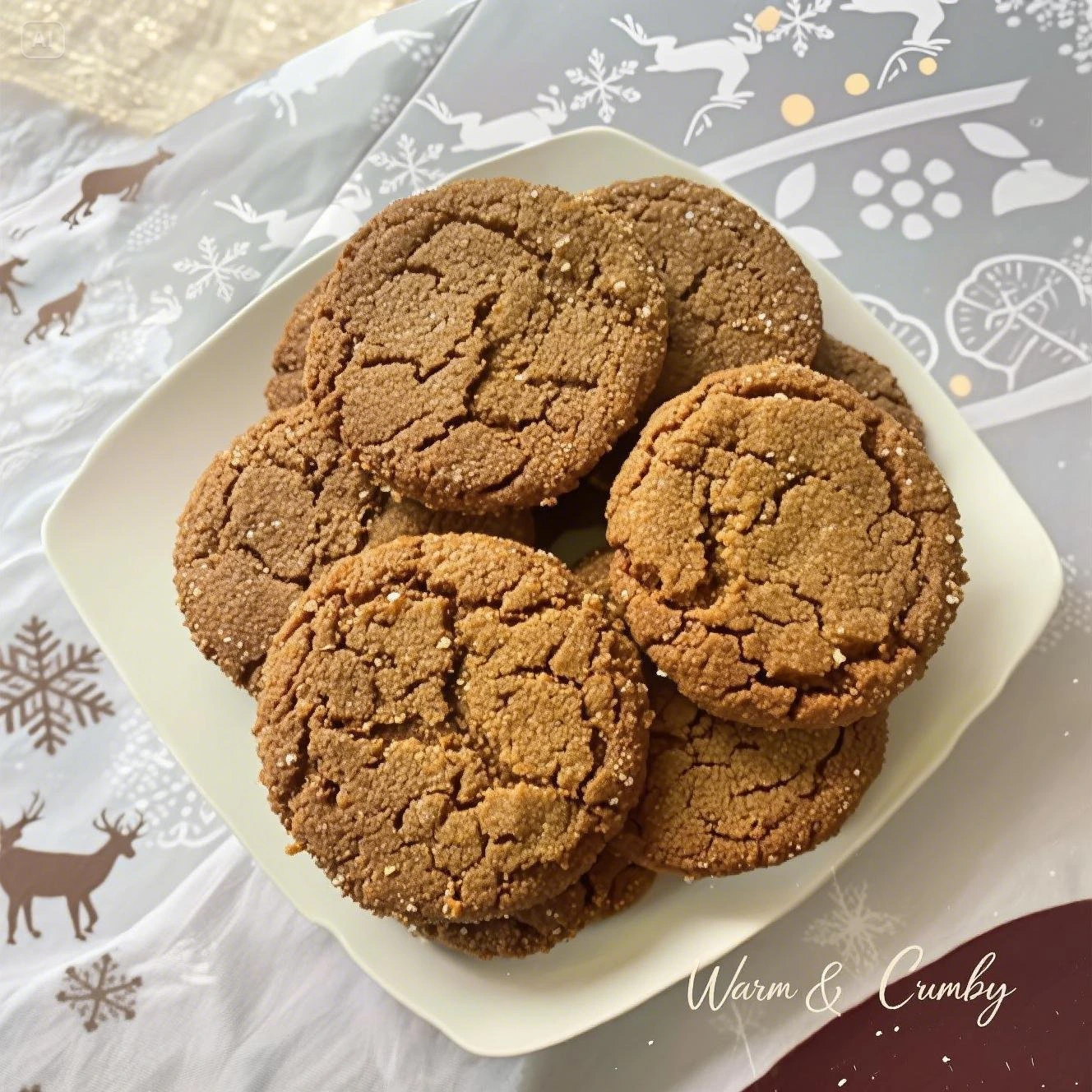 Thumbnail for Molasses Spice Cookies