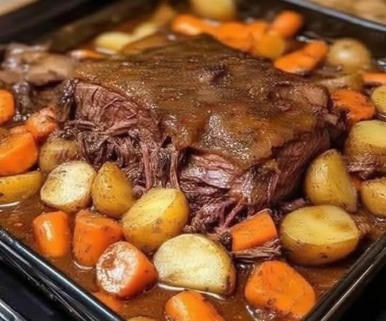 Thumbnail for The Best Pot Roast with Carrots & Potatoes – A Classic Comfort Food Recipe