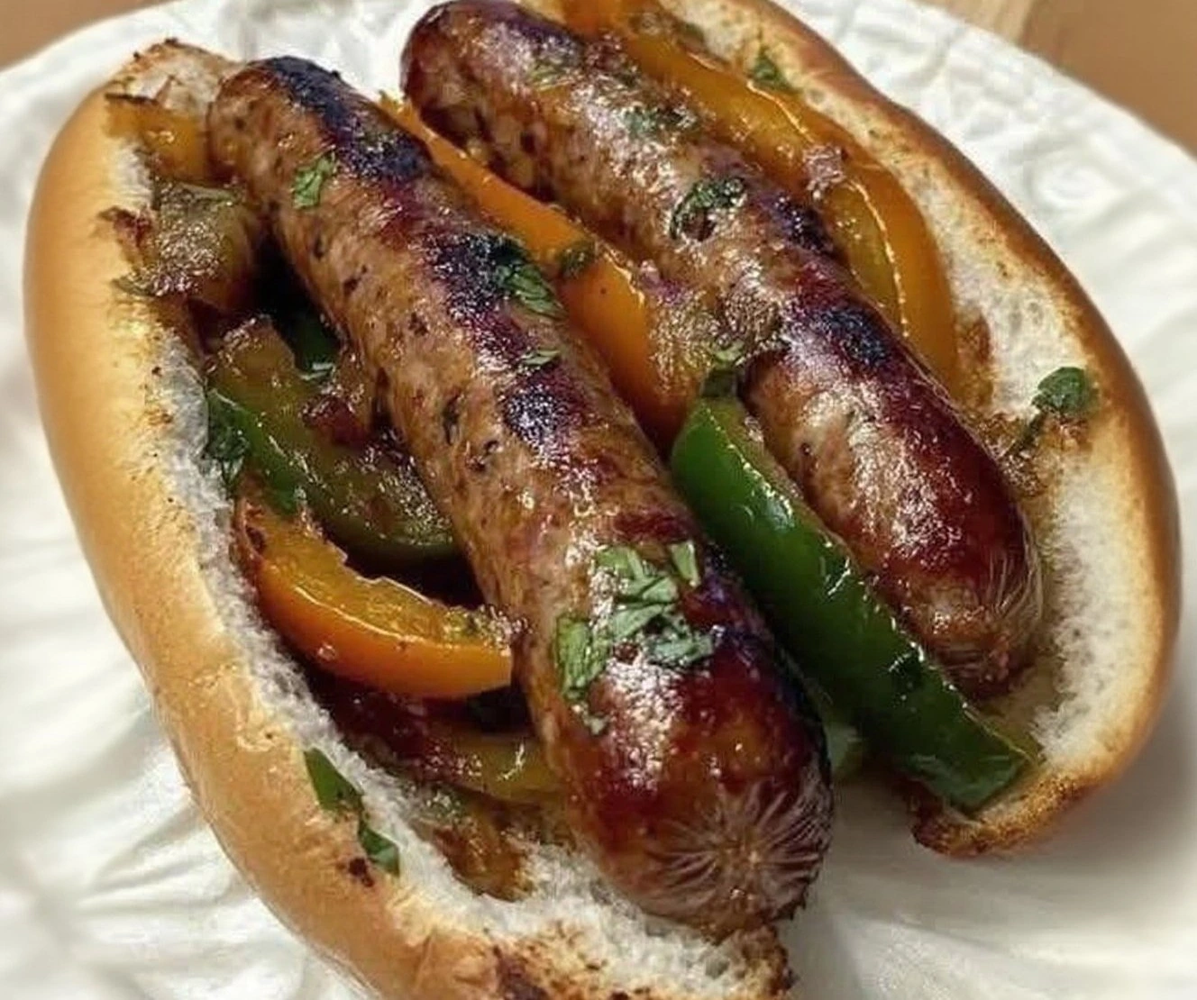 Thumbnail for Italian Sausage with Peppers and Onions – Classic Italian Comfort Food