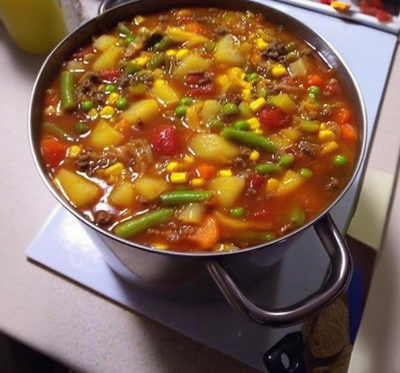 Thumbnail for Best Ever Easy Vegetable Beef Soup – Cozy, Hearty, and Homemade