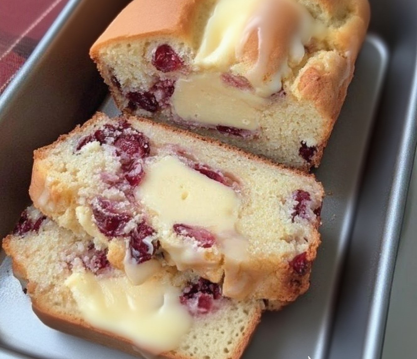 Thumbnail for Cream Cheese Cranberry Loaf