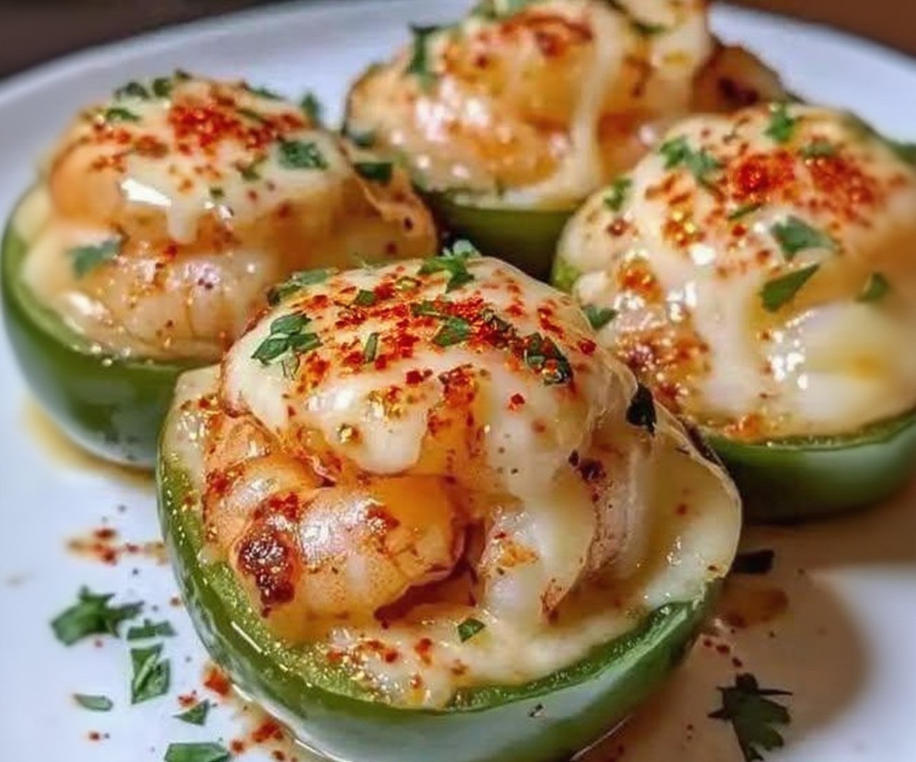 Thumbnail for Fiery Cajun Shrimp Stuffed Jalapeños