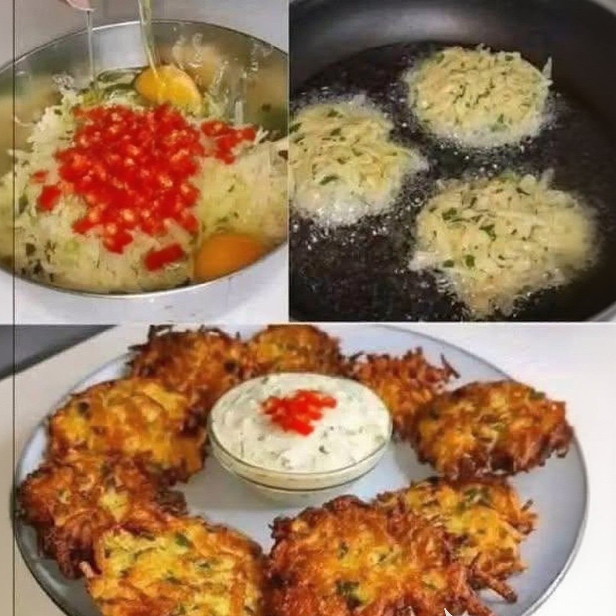 Thumbnail for Crispy Golden Potato Fritters