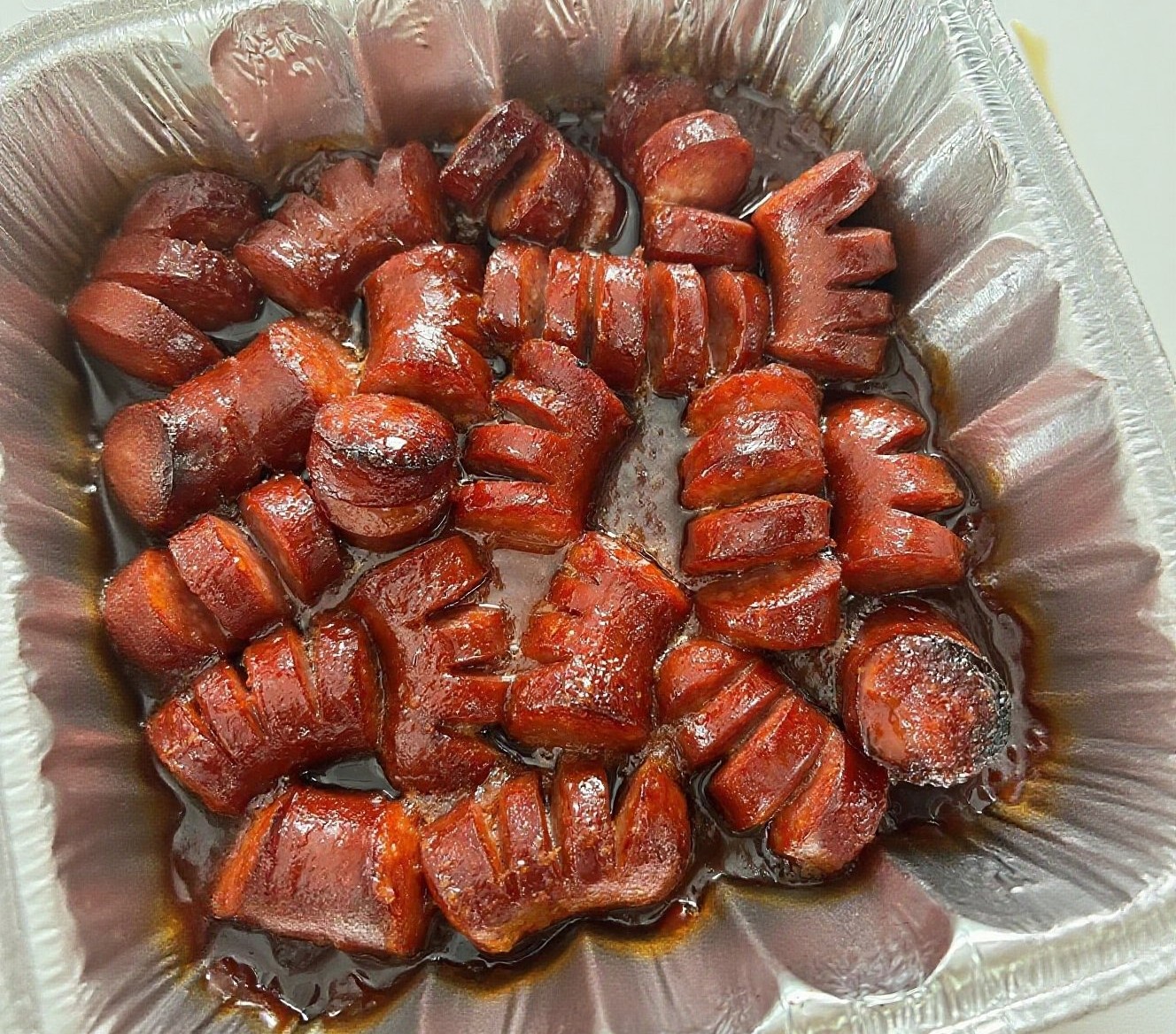 Thumbnail for Candied Kielbasa Bites – Sweet, Savory, and Irresistible!
