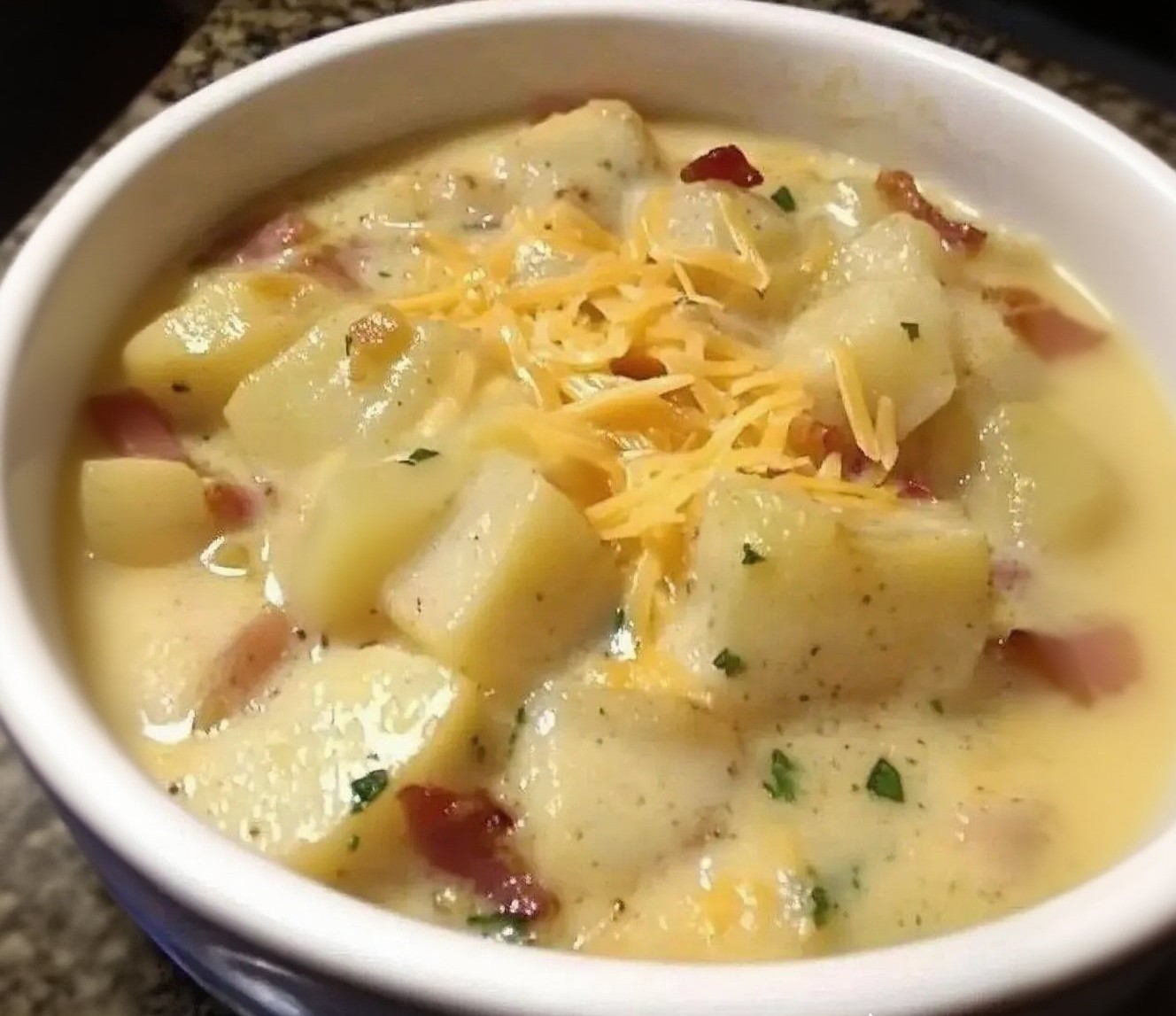 Thumbnail for Loaded Potato Soup – Creamy, Comforting, and Delicious!