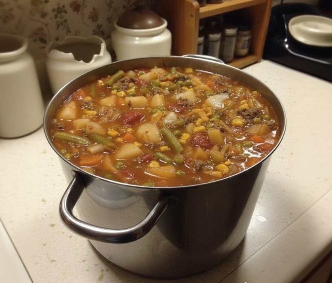 Thumbnail for Best Ever Easy Vegetable Beef Soup – Hearty, Healthy & Comforting
