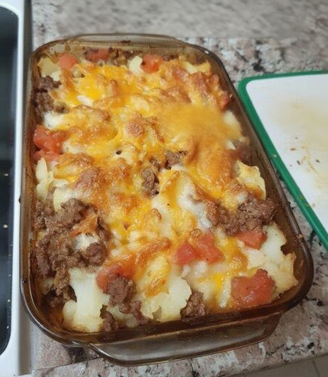 Thumbnail for Cheesy Hamburger Potato Casserole