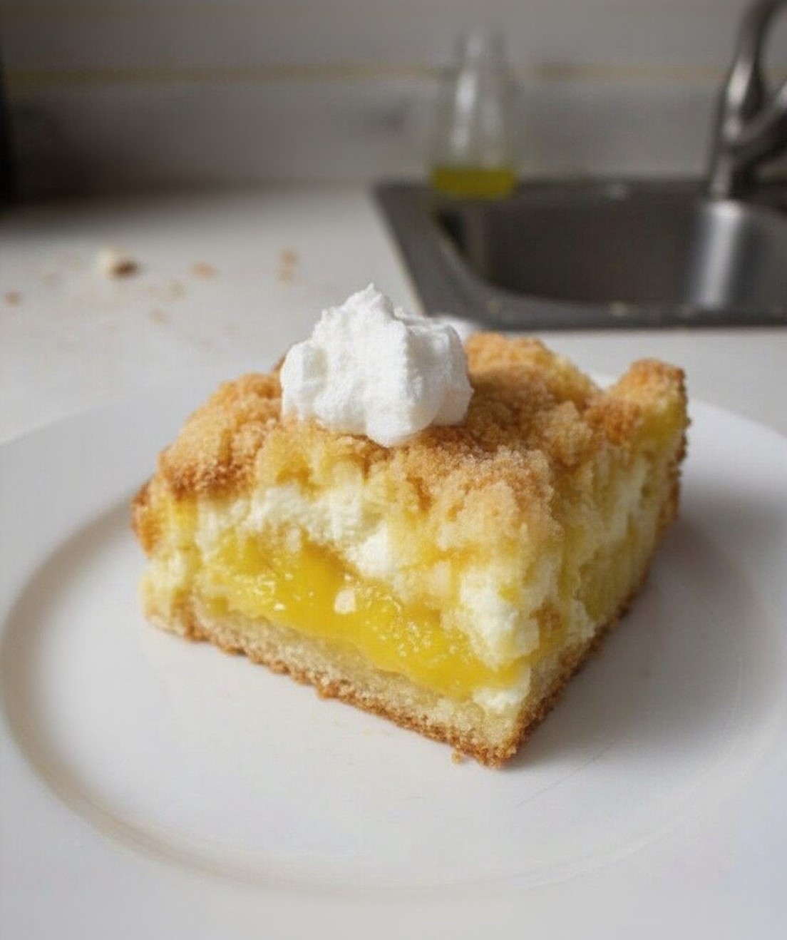 Thumbnail for Lemon Cream Cheese Dump Cake Recipe