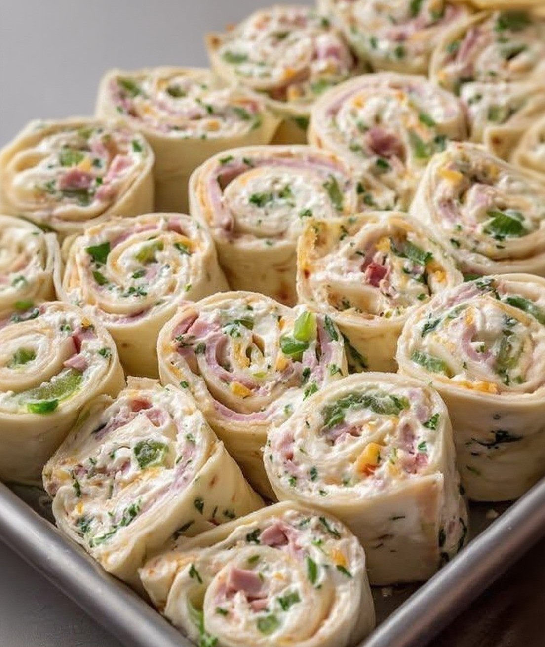 Thumbnail for Vegetable Cream Cheese Tortilla Roll Ups