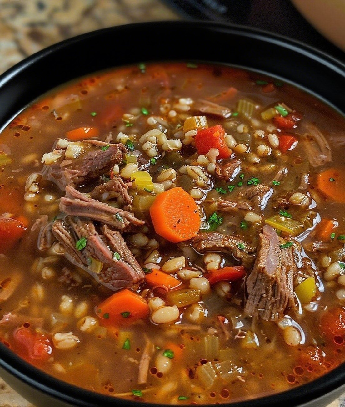 Thumbnail for Beef and Barley Soup
