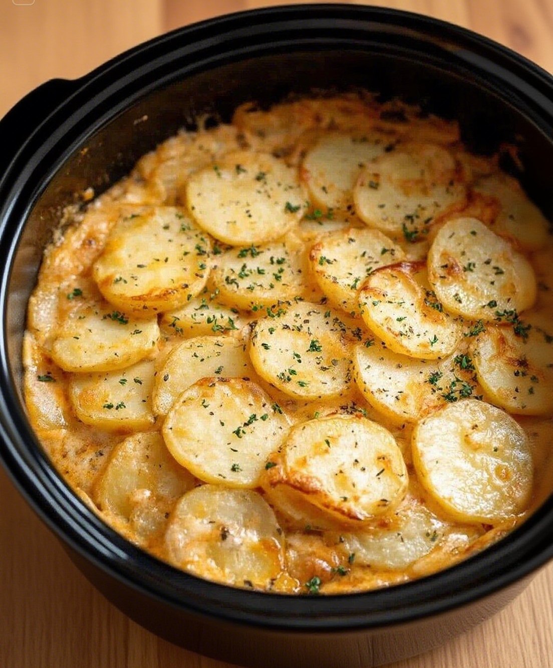 Thumbnail for Slow Cooker Scalloped Potatoes