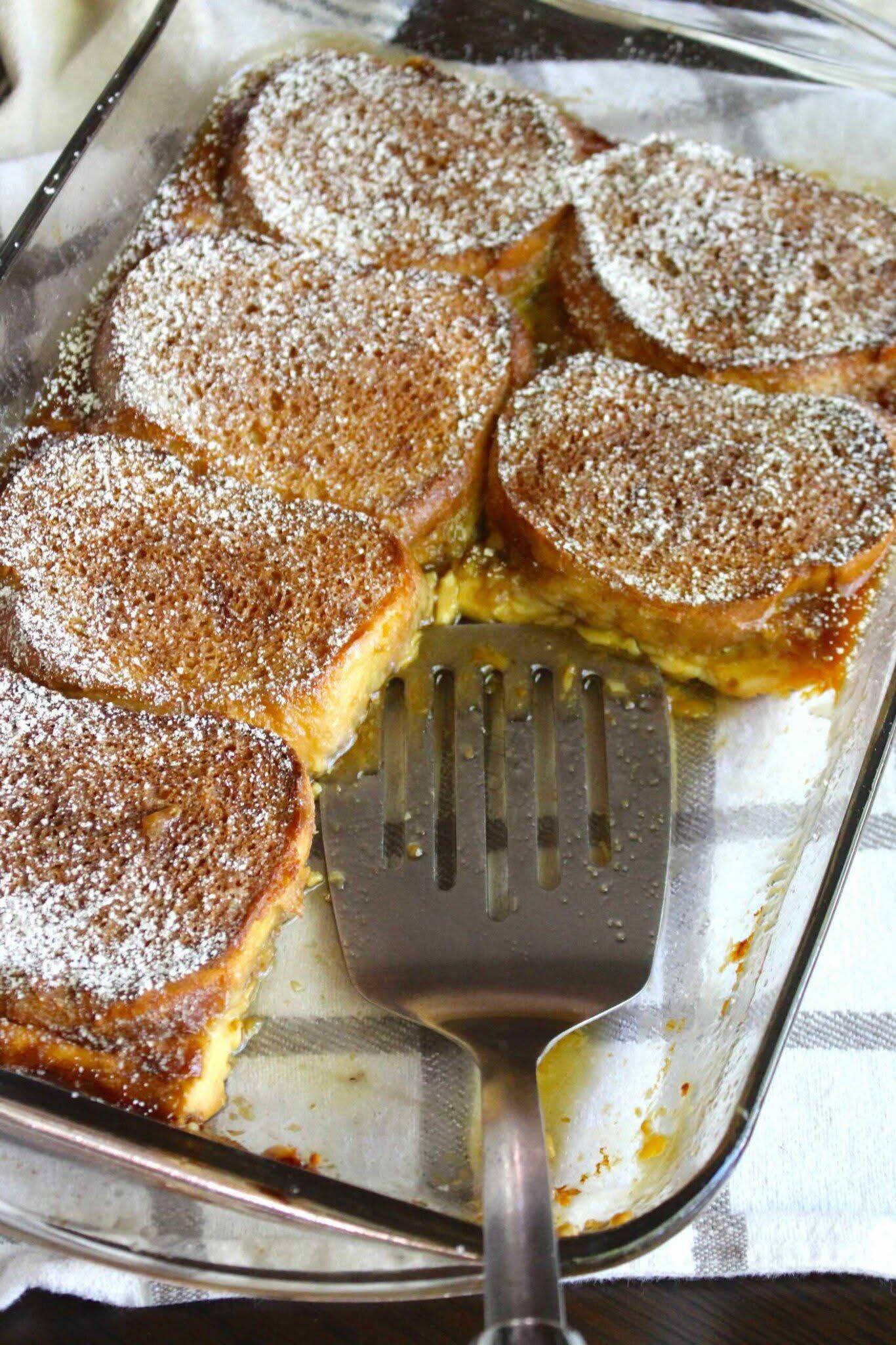 Thumbnail for Caramel-Bottom French Toast Bake