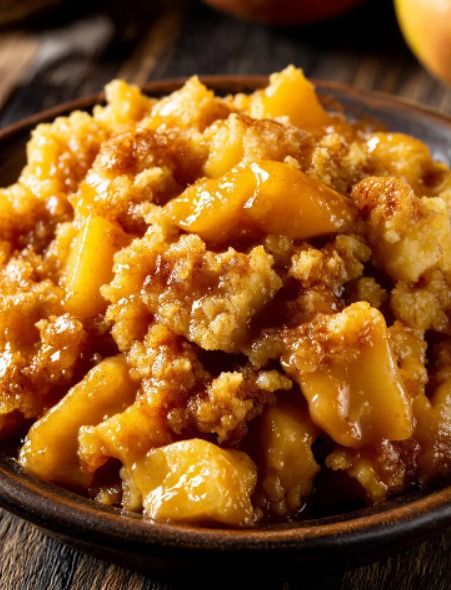 Thumbnail for Slow Cooker 3-Ingredient Apple Cinnamon Dump Cake