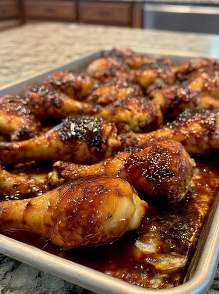 Thumbnail for Slow Cooker Sweet Baby Ray’s Chicken Drumsticks