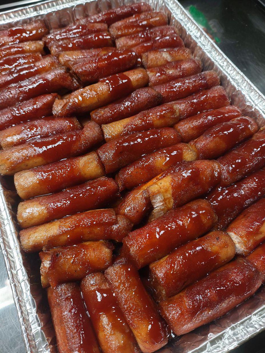 Thumbnail for Candied Kielbasa Bites