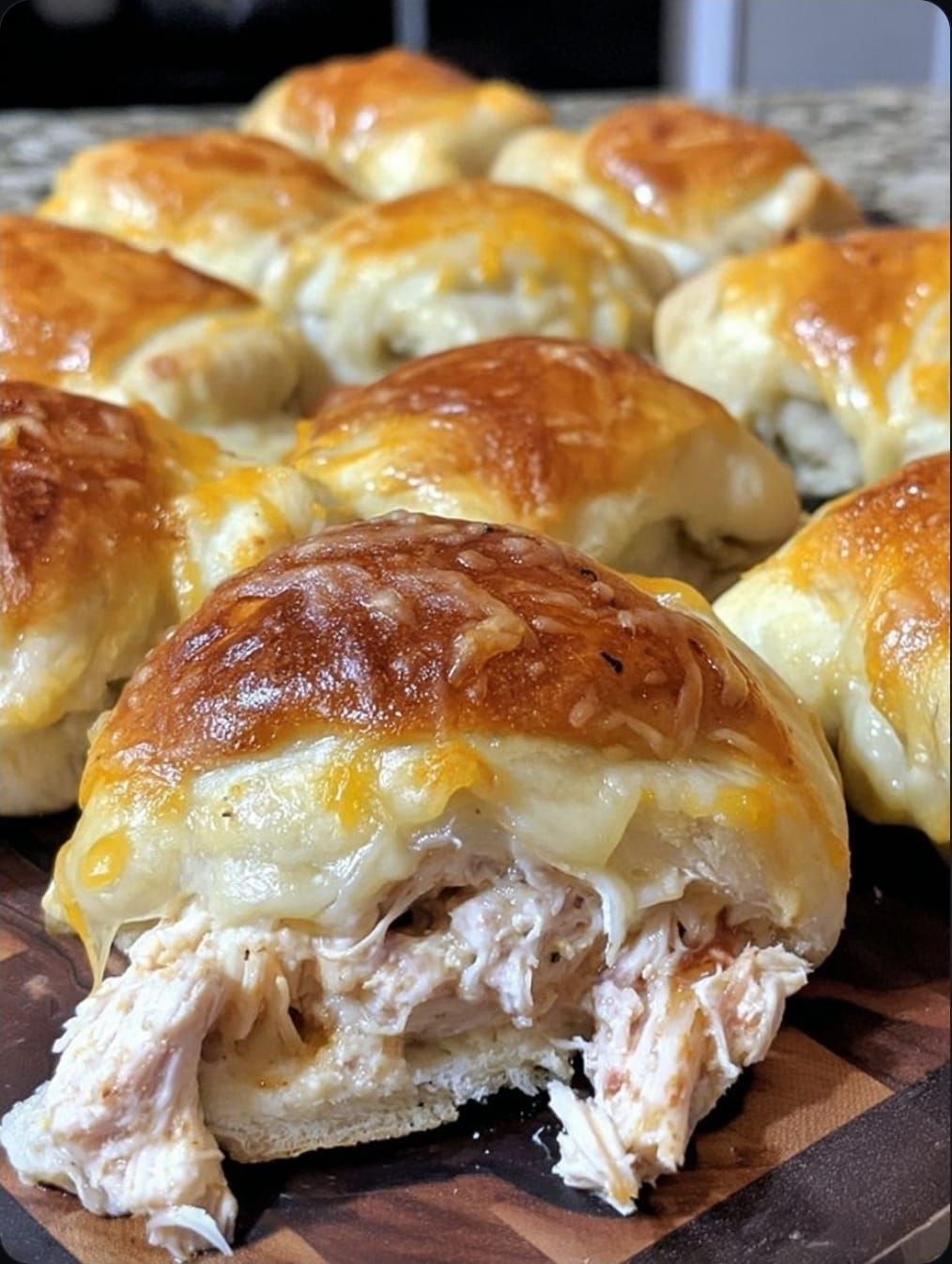 Thumbnail for Baked Chicken Stuffed Crescent Rolls