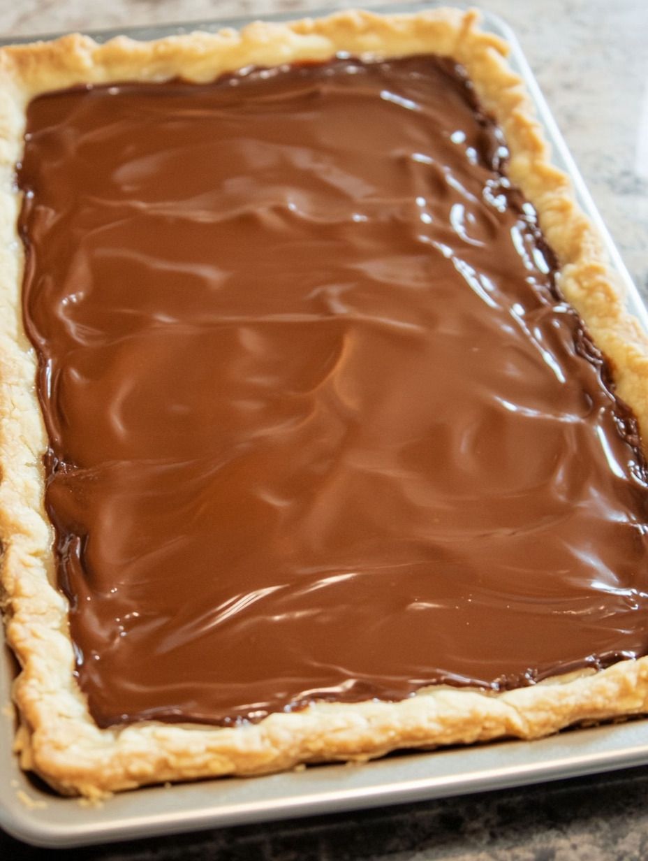 Thumbnail for French Silk Slab Pie
