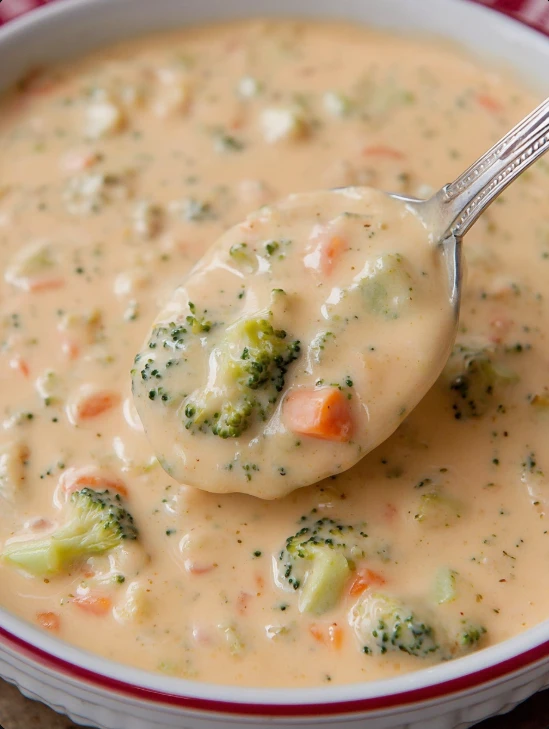 Thumbnail for Broccoli Cauliflower Cheese Soup