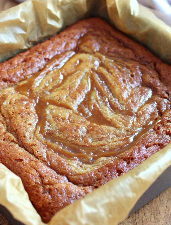 Thumbnail for Salted Caramel Blondies