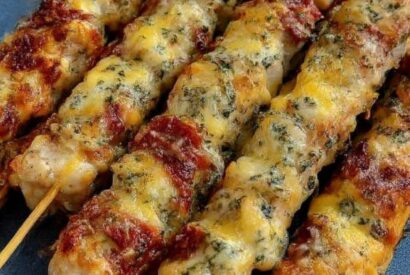 Thumbnail for Garlic Parmesan Chicken Skewers