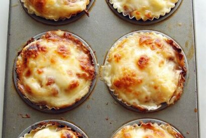 Thumbnail for Mini Chicken and Cheese Quiches