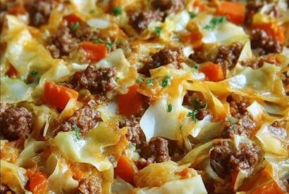 Thumbnail for Savory Cabbage Beef Bake