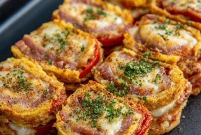 Thumbnail for Cheesy Tortilla Stacks