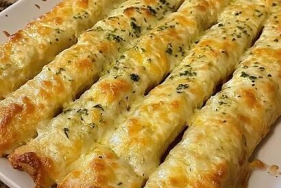 Thumbnail for Cheesy Garlic Breadsticks