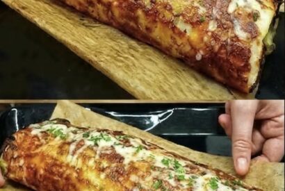 Thumbnail for Beef and Potato Stuffed Roll with Cheese