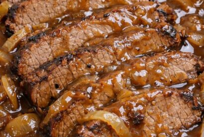 Thumbnail for My neighbor brought this over last Easter, and it was so tender it fell apart with a fork. It only takes 3 ingredients!