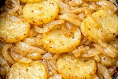 Thumbnail for Slow Cooker Potato and Onion Bake