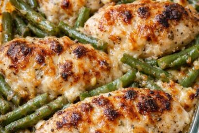 Thumbnail for Amish-Style Chicken and Green Bean Bake