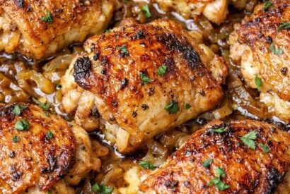 Thumbnail for My mother-in-law handed me this recipe on a napkin at my bridal shower. Thirty years later it’s still the only chicken recipe my husband requests.