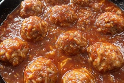 Thumbnail for Old-Fashioned Porcupine Meatballs