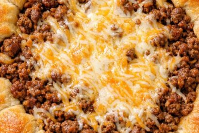 Thumbnail for Cheesy Taco Crescent Pie