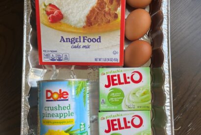 Thumbnail for Pistachio Pineapple Angel Food Cake