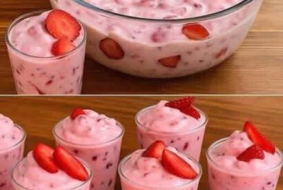 Thumbnail for Creamy Strawberry Dessert