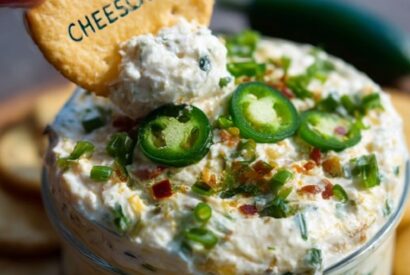 Thumbnail for Secret Jalapeño Cream Cheese Dip (Creamy, Spicy & Totally Addictive)