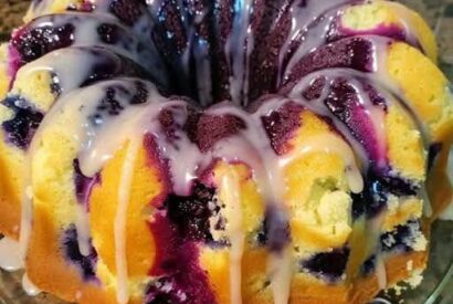 Thumbnail for Blueberry Cream Cheese Bundt Cake