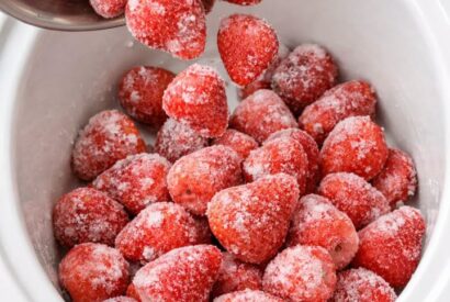 Thumbnail for Slow Cooker Strawberry Cobbler