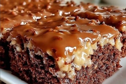 Thumbnail for German Chocolate Sheet Cake (Rich, Chocolatey & Coconut-Pecan Bliss)