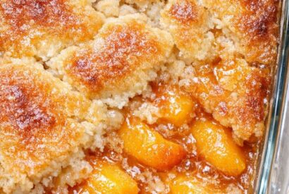 Thumbnail for 3-Ingredient Southern Peach Cobbler