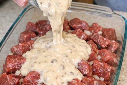 Thumbnail for ​4-Ingredient Creamy Mushroom Beef Bake