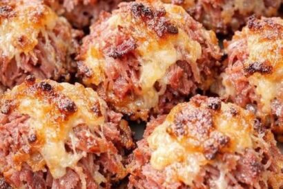 Thumbnail for Cheesy Corned Beef Bites (Crispy, Savory & Irresistible)