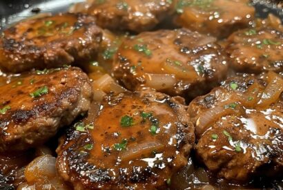 Thumbnail for Hamburger Steak Patties with Gravy