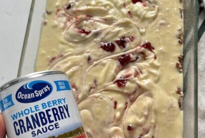 Thumbnail for Cranberry Swirl Cream Cheese Dessert Bars