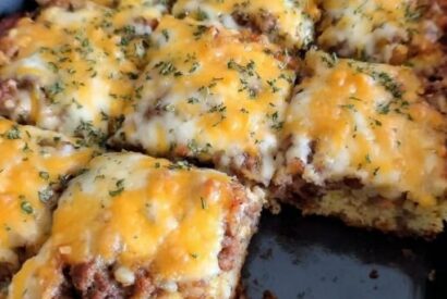 Thumbnail for Cheesy Beef and Rice Casserole