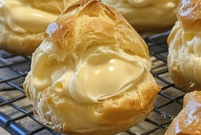 Thumbnail for Homemade Cream Puffs (Light, Airy & Filled with Creamy Bliss)