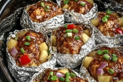 Thumbnail for BBQ Pineapple Chicken Packets