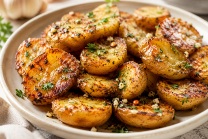 Thumbnail for Garlic Butter Roasted Potatoes